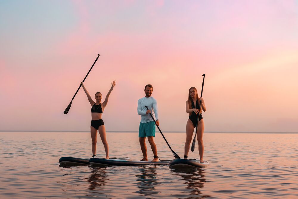 people paddleboarding during National Therapeutic Recreation Week